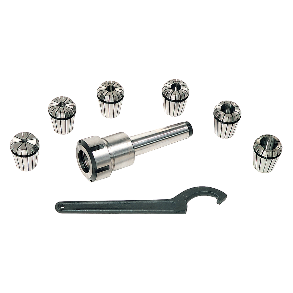 [069-614] ER Collet Chuck Sets, R8, ER32, 12 pieces