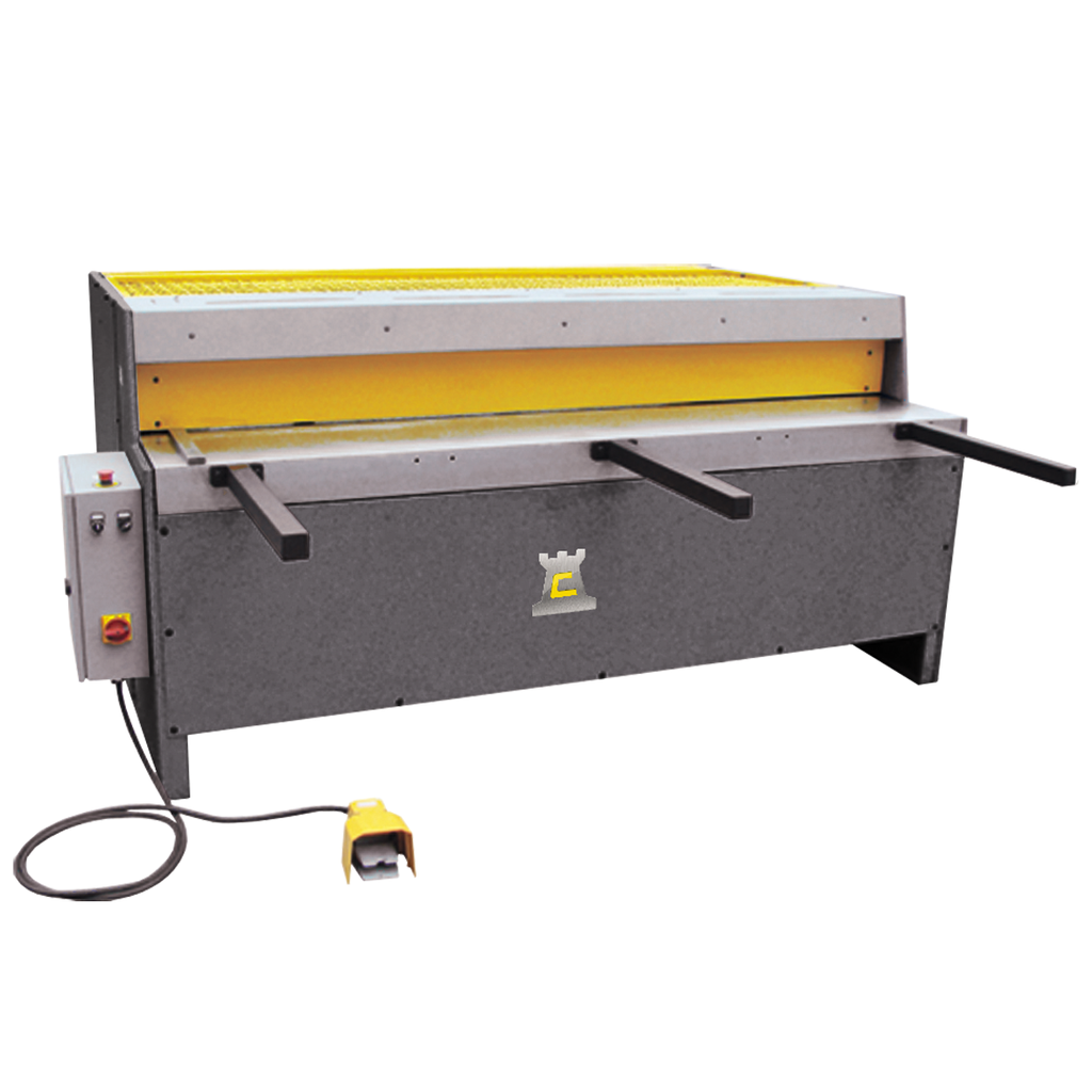 Chester Electric Shearing Machine with Back Gauge & Cutting Line Light, ES-4 x 1250
