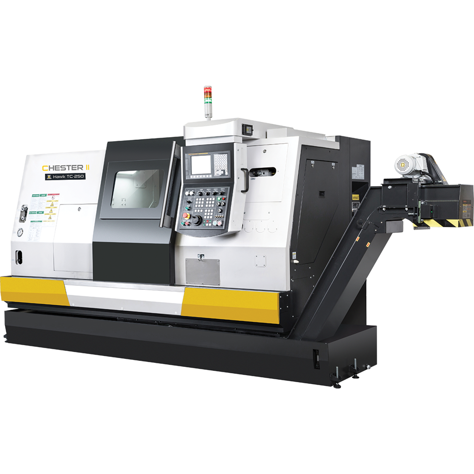[LAT-CNC-HAWK-TC250] Chester Hawk TC-250 2 Axis CNC Lathe