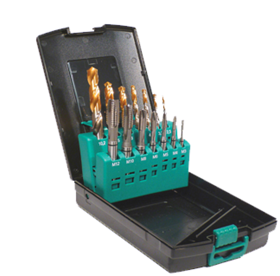 [077-238] Drill and Tap Set, Spiral Point