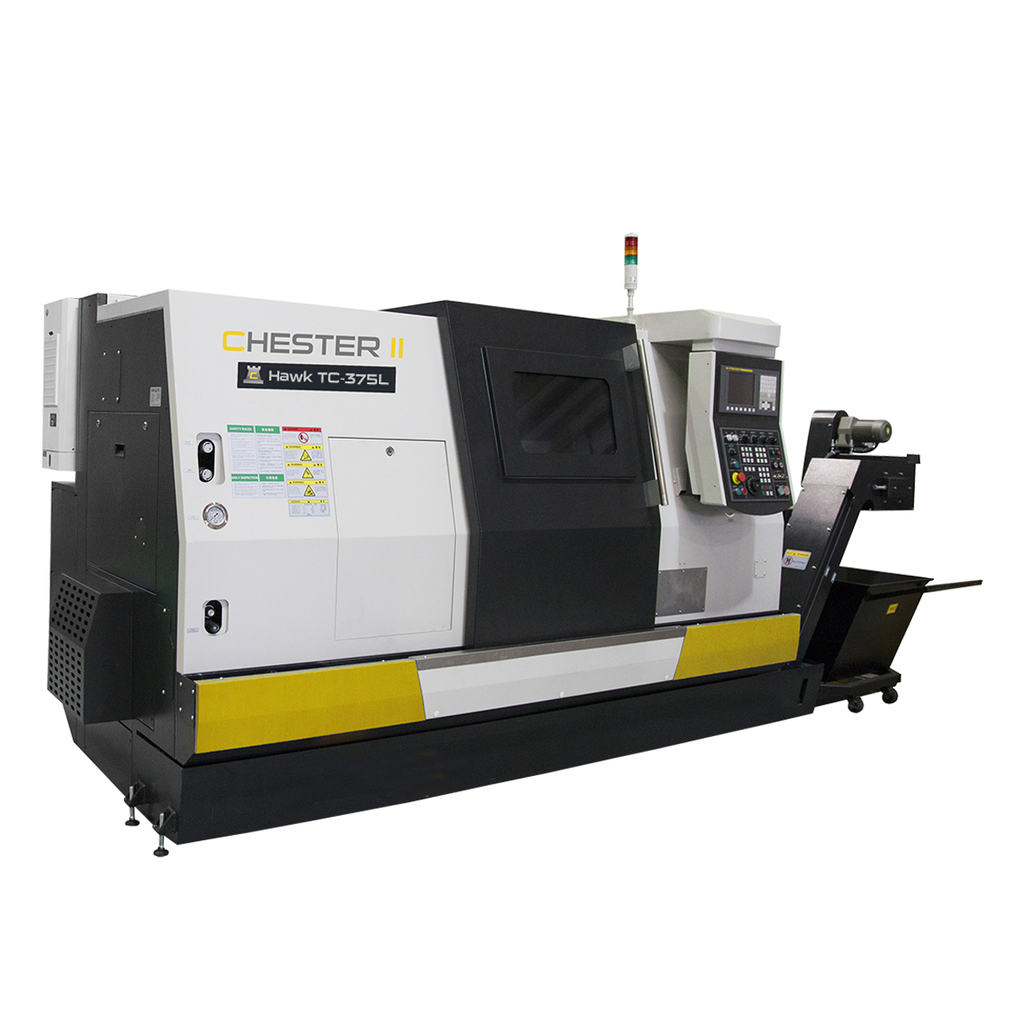 [LAT-CNC-TC375L Slantbed] Chester Hawk TC-375L CNC 2 Axis Turning Centre