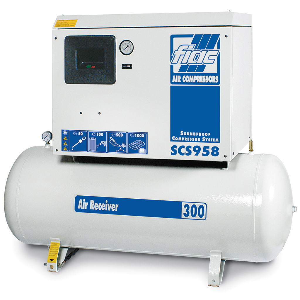 [COMP-WS-SCS-958] Wilkinson Star SCS 958/300 Oil Lubricated Low Noise Compressor