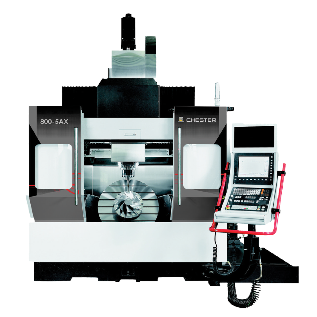 [CNC-800-5AX] CHESTER 800-5AX SERIES • 5 AXIS CNC MILLING MACHINE