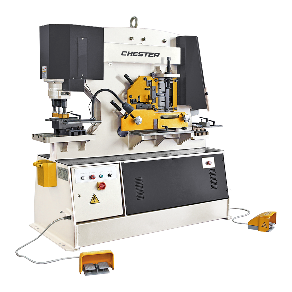 Chester Hydraulic Iron Worker, IWH-90