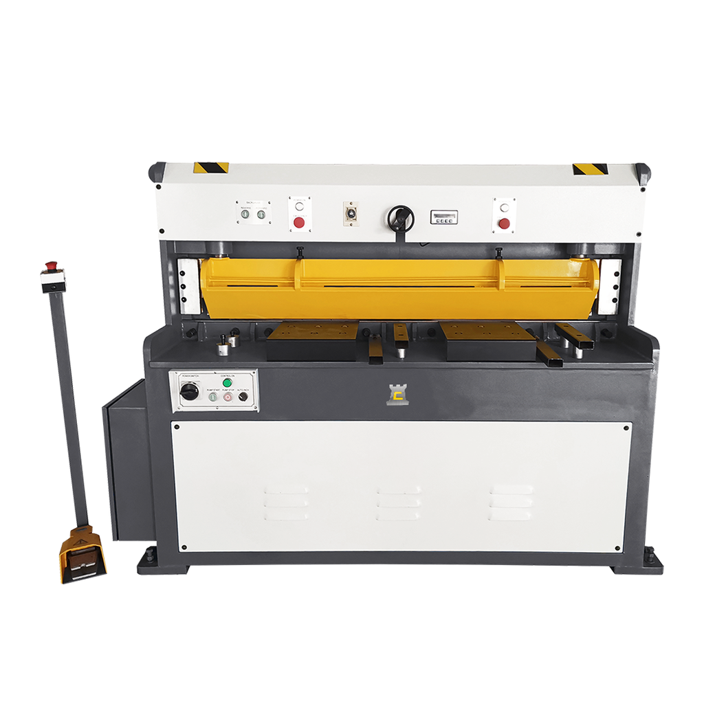 Chester Hydraulic Shearing Machine with Back Gauge & Cutting Line Light, HES-6 x 1300