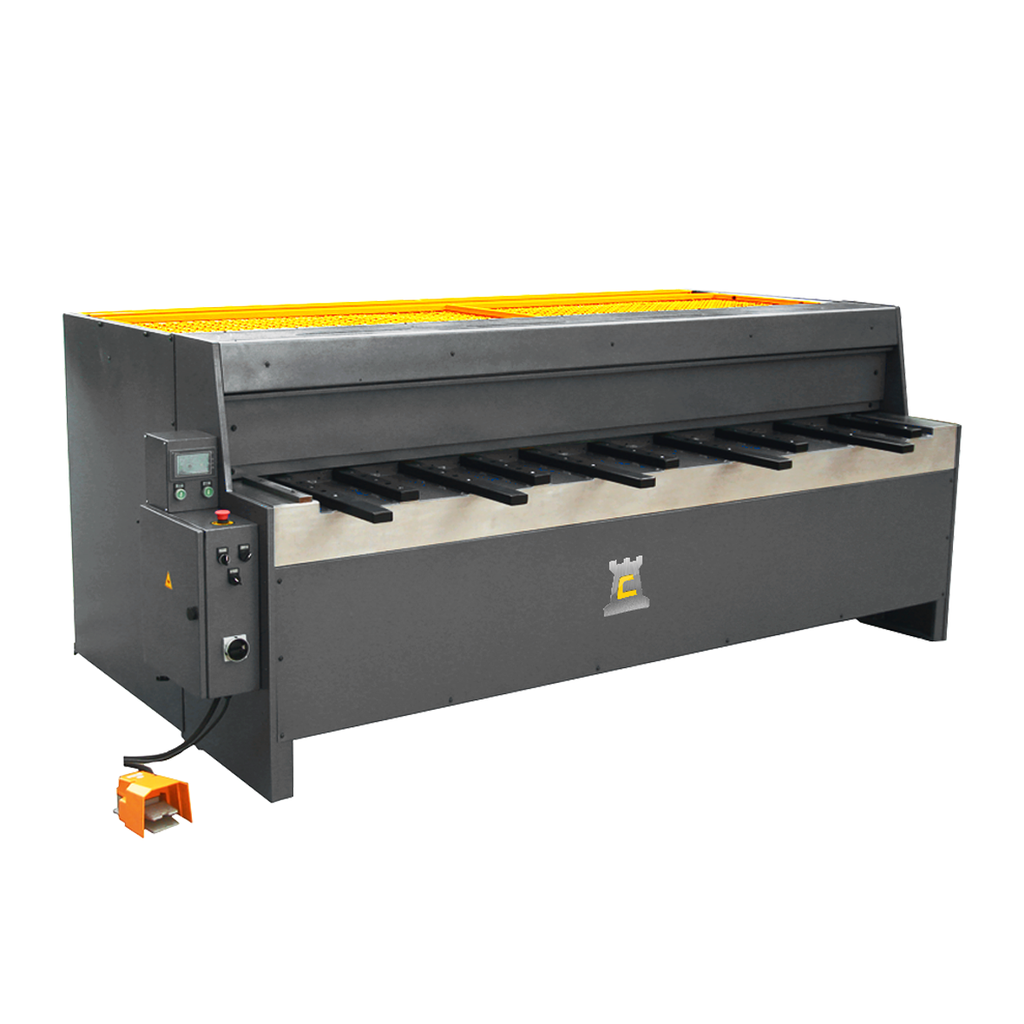 NC Electric Shearing Machine with Motorised Back Gauge & PLC Control, ES-2 x 2550NC